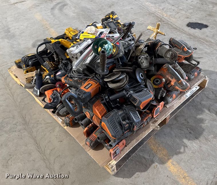 image for item EM2430 Assorted power tools