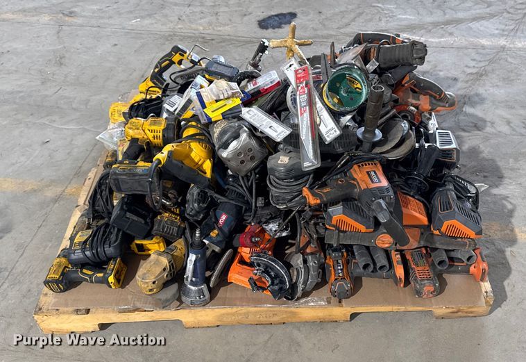 image for item EM2430 Assorted power tools