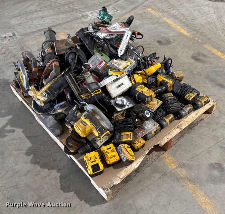 image for item EM2430 Assorted power tools