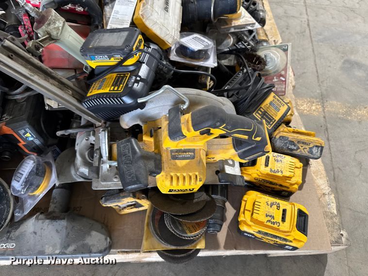 image for item EM2430 Assorted power tools