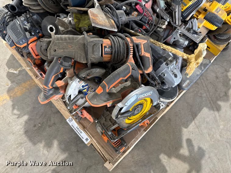 image for item EM2430 Assorted power tools