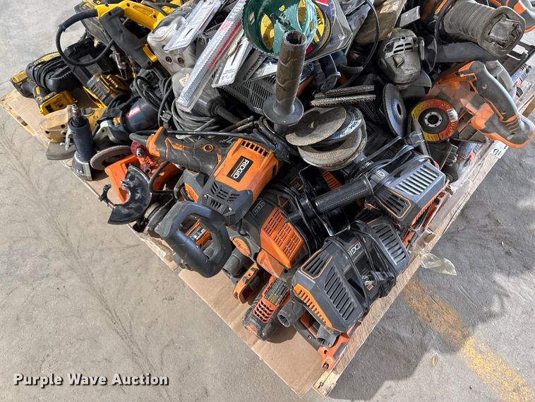 image for item EM2430 Assorted power tools