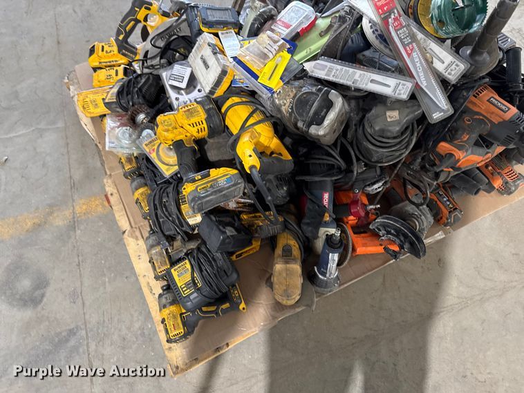 image for item EM2430 Assorted power tools