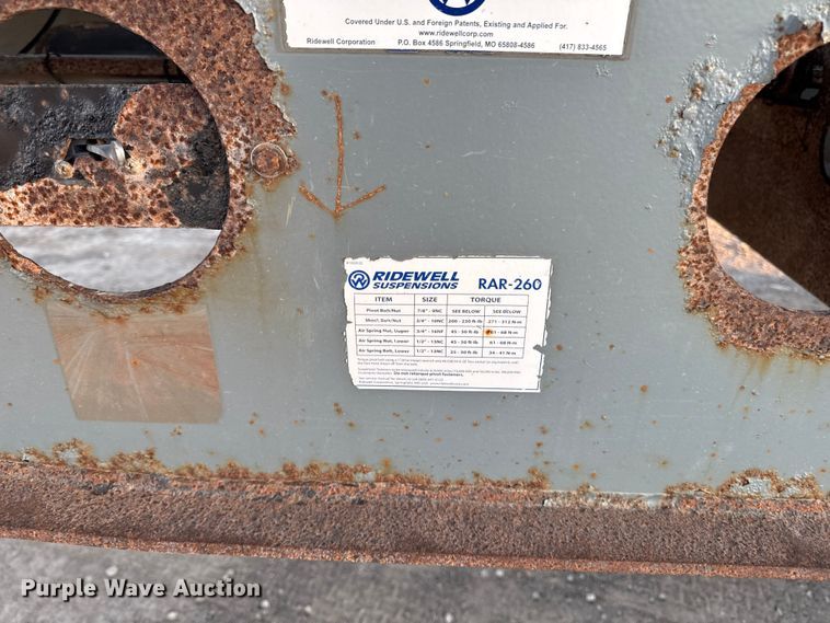 image for item EM2451 2013 SmithCo Manufacturing SX2-42-34 side dump trailer