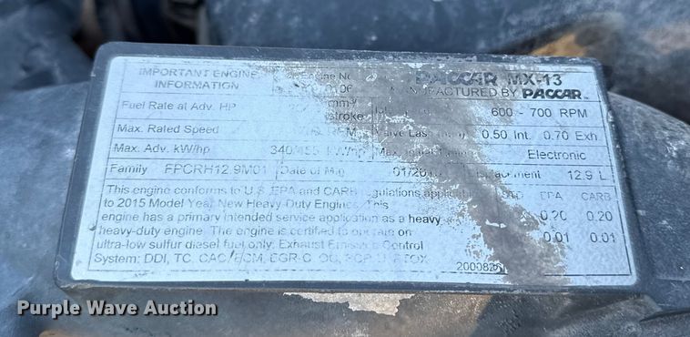 image for item EM2452 2016 Kenworth T680 semi truck