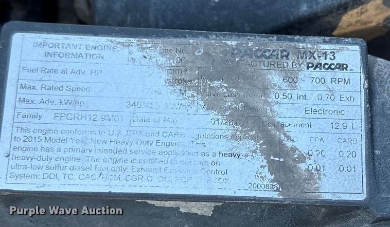 image for item EM2452 2016 Kenworth T680 semi truck