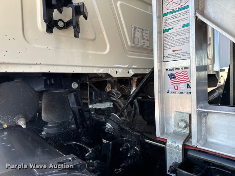 image for item EM2454 2022 Mack Granite semi truck