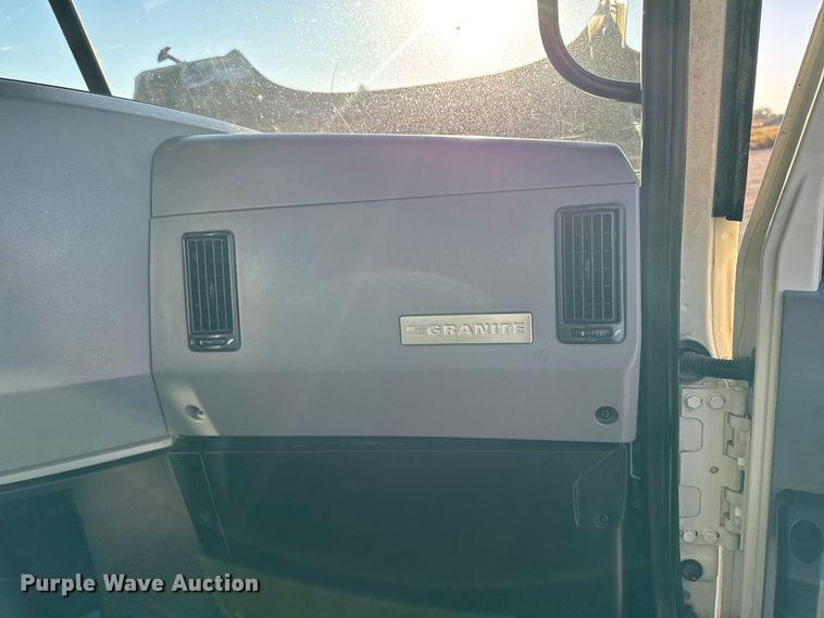 image for item EM2454 2022 Mack Granite semi truck