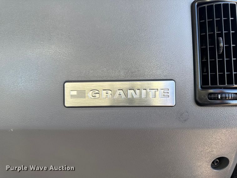 image for item EM2454 2022 Mack Granite semi truck