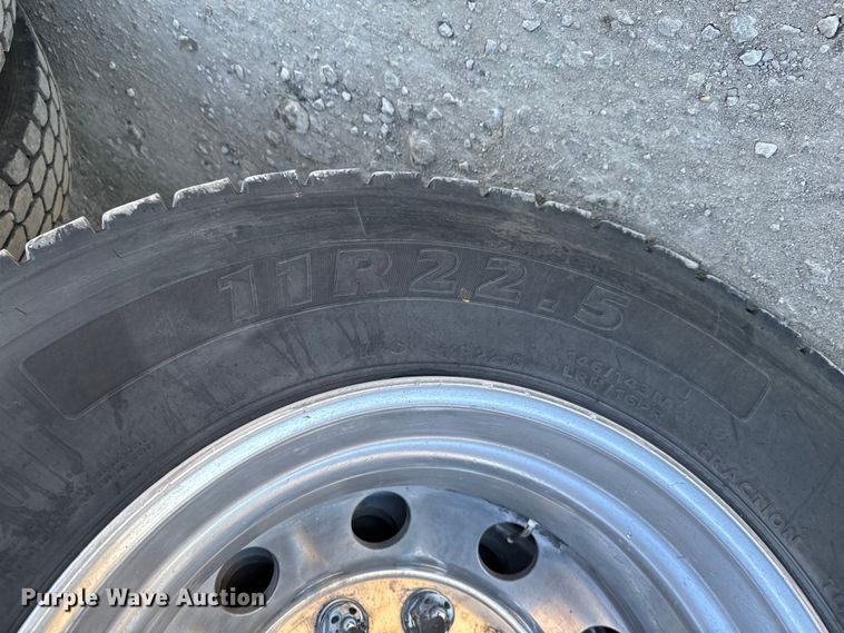 image for item EM2454 2022 Mack Granite semi truck