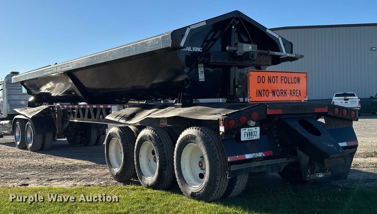 image for item EM2455 2017 Trail King  TK60SSD-403 side dump trailer