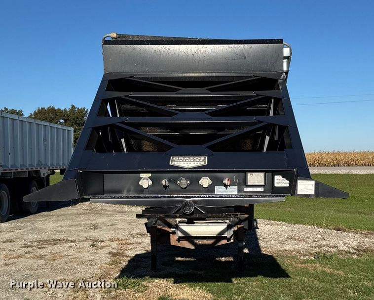 image for item EM2456 2024 Brazos Pitboss bottom dump trailer
