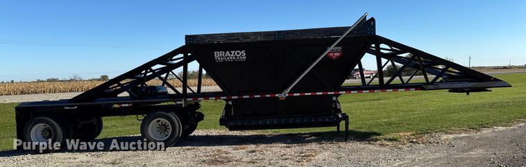 image for item EM2456 2024 Brazos Pitboss bottom dump trailer