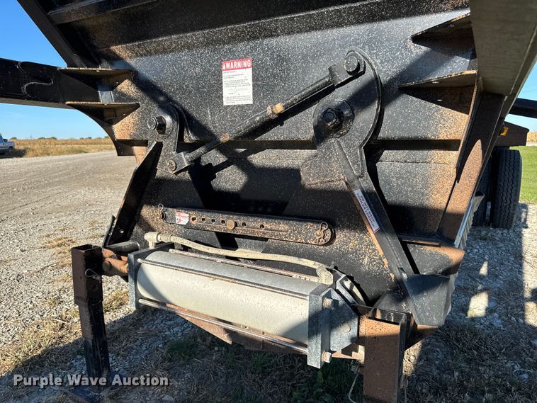 image for item EM2456 2024 Brazos Pitboss bottom dump trailer