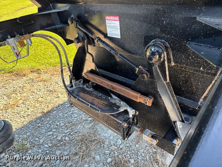 image for item EM2456 2024 Brazos Pitboss bottom dump trailer