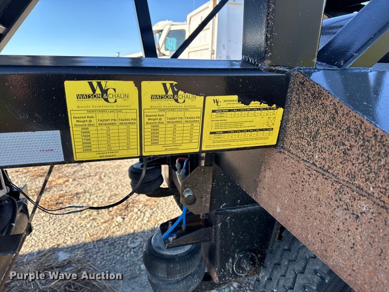 image for item EM2456 2024 Brazos Pitboss bottom dump trailer