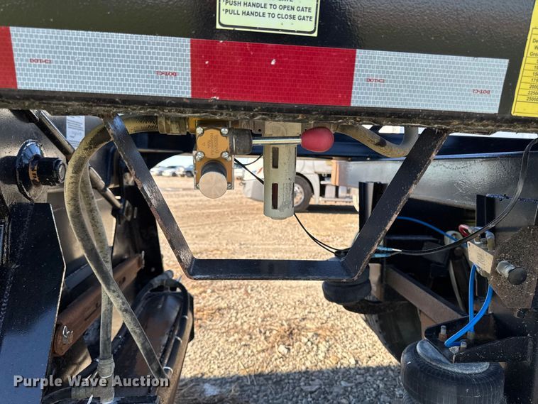 image for item EM2456 2024 Brazos Pitboss bottom dump trailer