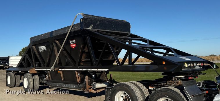 image for item EM2457 2024 Brazos Pitboss bottom dump trailer