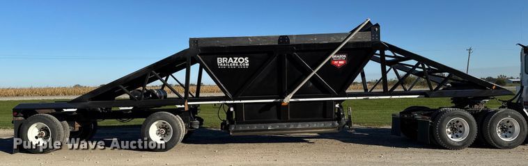 image for item EM2457 2024 Brazos Pitboss bottom dump trailer