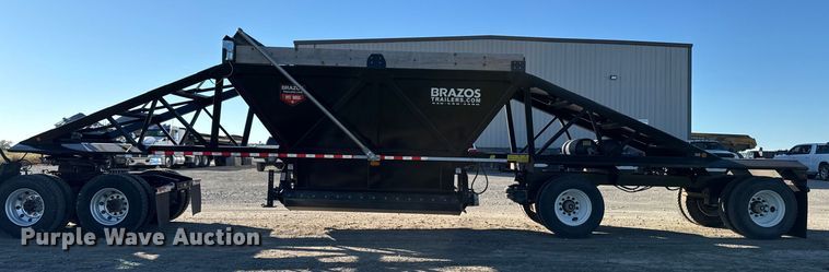 image for item EM2457 2024 Brazos Pitboss bottom dump trailer