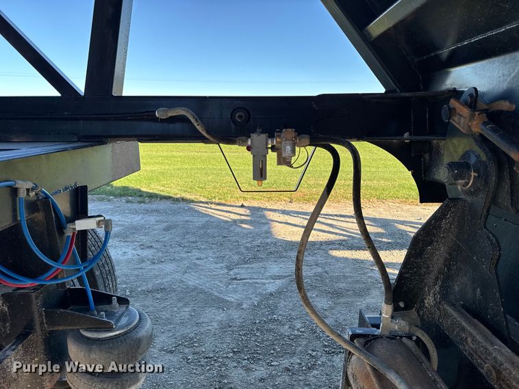 image for item EM2457 2024 Brazos Pitboss bottom dump trailer