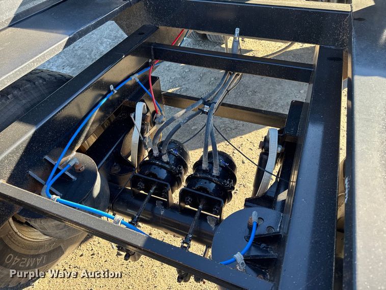 image for item EM2457 2024 Brazos Pitboss bottom dump trailer