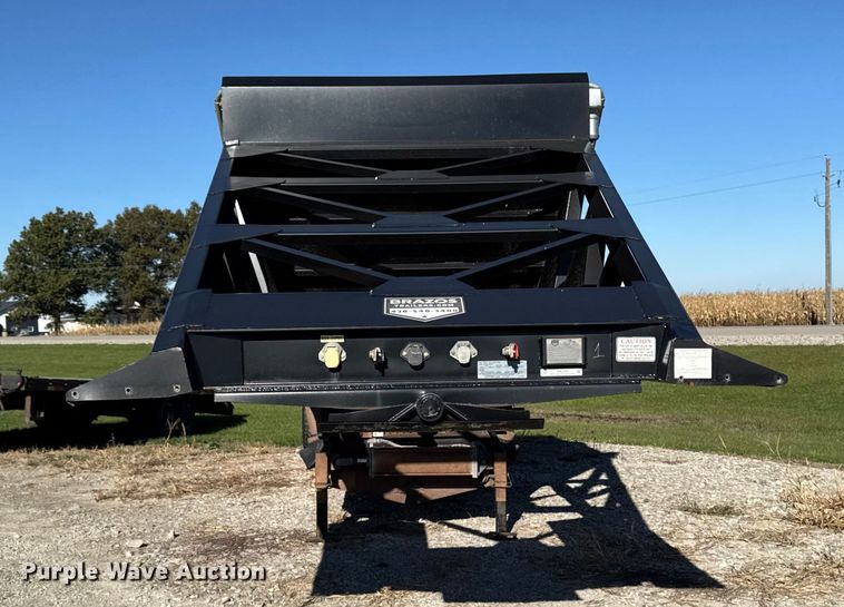 image for item EM2459 2024 Brazos Pitboss bottom dump trailer