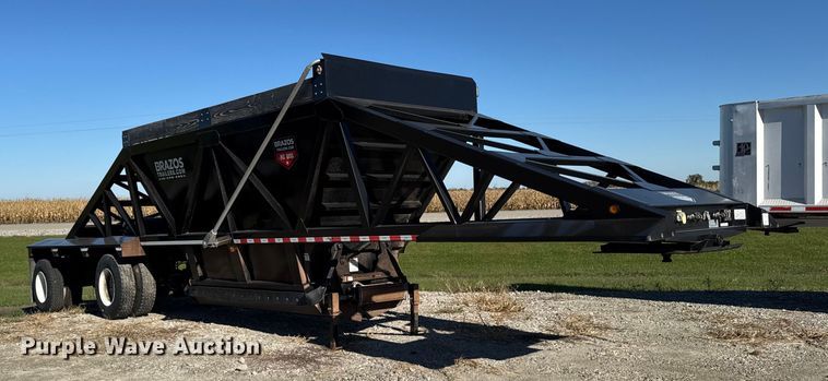 image for item EM2459 2024 Brazos Pitboss bottom dump trailer