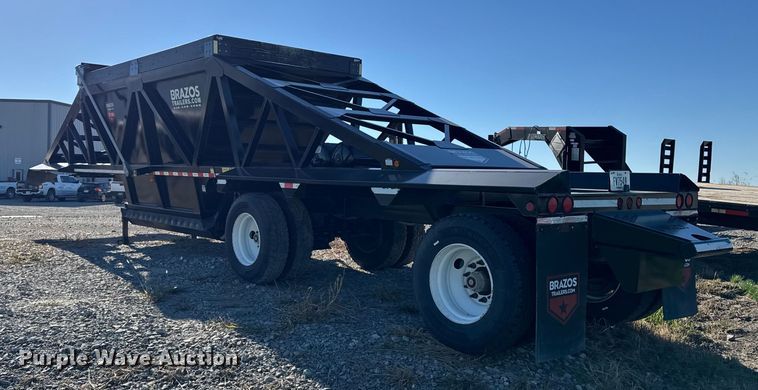 image for item EM2459 2024 Brazos Pitboss bottom dump trailer