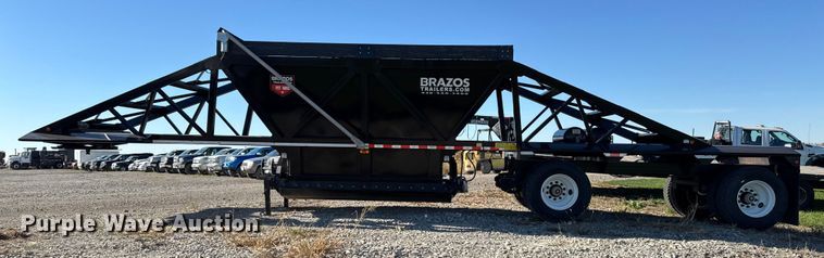image for item EM2459 2024 Brazos Pitboss bottom dump trailer