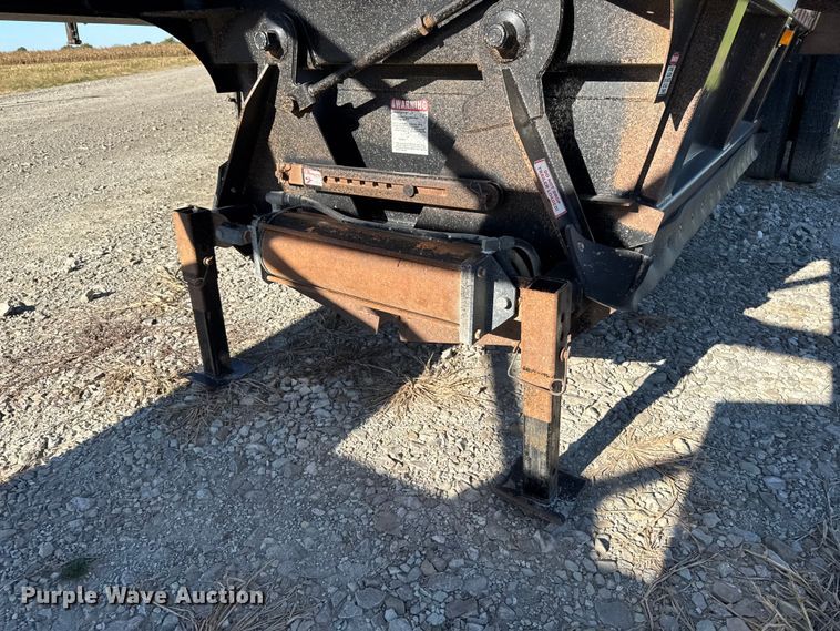image for item EM2459 2024 Brazos Pitboss bottom dump trailer