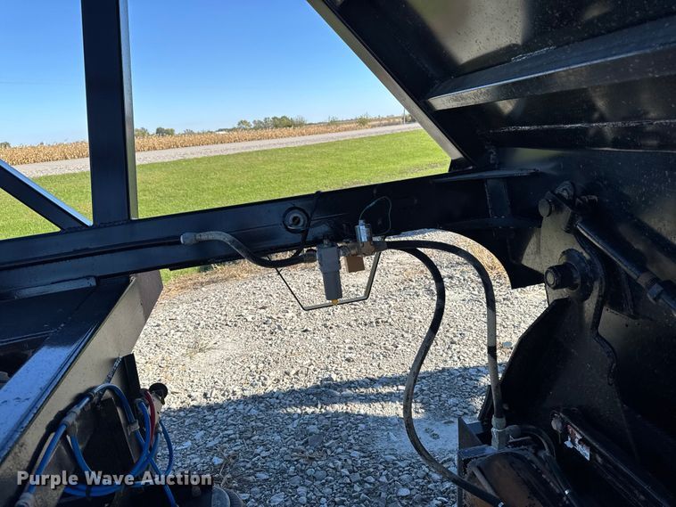 image for item EM2459 2024 Brazos Pitboss bottom dump trailer