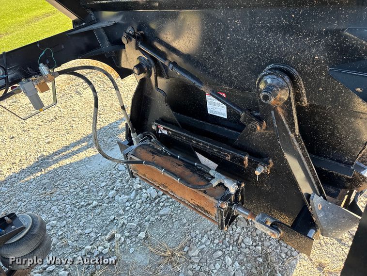 image for item EM2459 2024 Brazos Pitboss bottom dump trailer