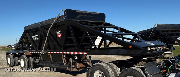 image for item EM2460 2024 Brazos Pitboss bottom dump trailer
