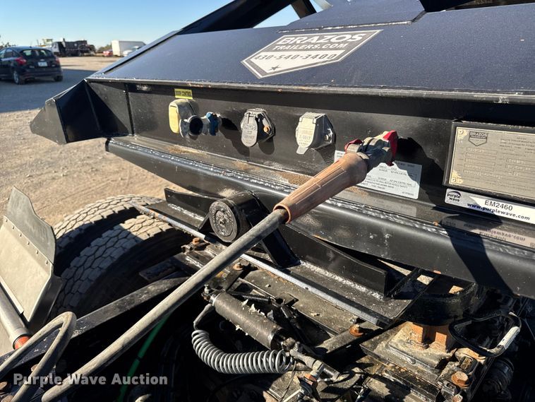 image for item EM2460 2024 Brazos Pitboss bottom dump trailer