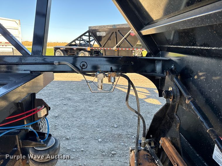 image for item EM2460 2024 Brazos Pitboss bottom dump trailer
