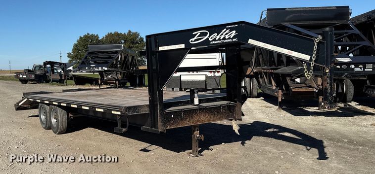 image for item EM2461 2016 Delta Manufacturing equipment trailer