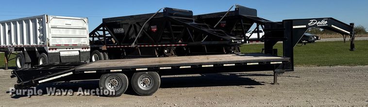 image for item EM2461 2016 Delta Manufacturing equipment trailer