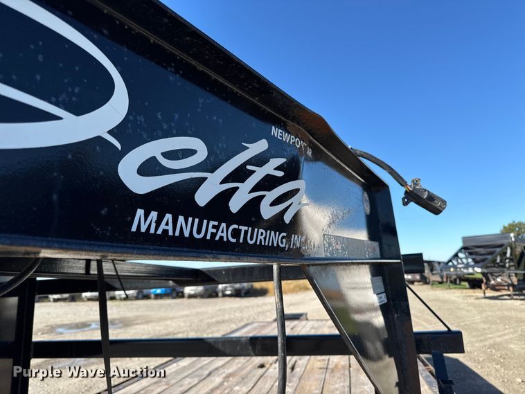 image for item EM2461 2016 Delta Manufacturing equipment trailer
