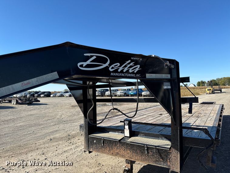 image for item EM2461 2016 Delta Manufacturing equipment trailer