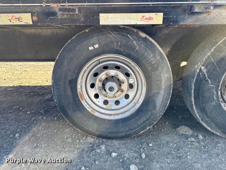 image for item EM2461 2016 Delta Manufacturing equipment trailer