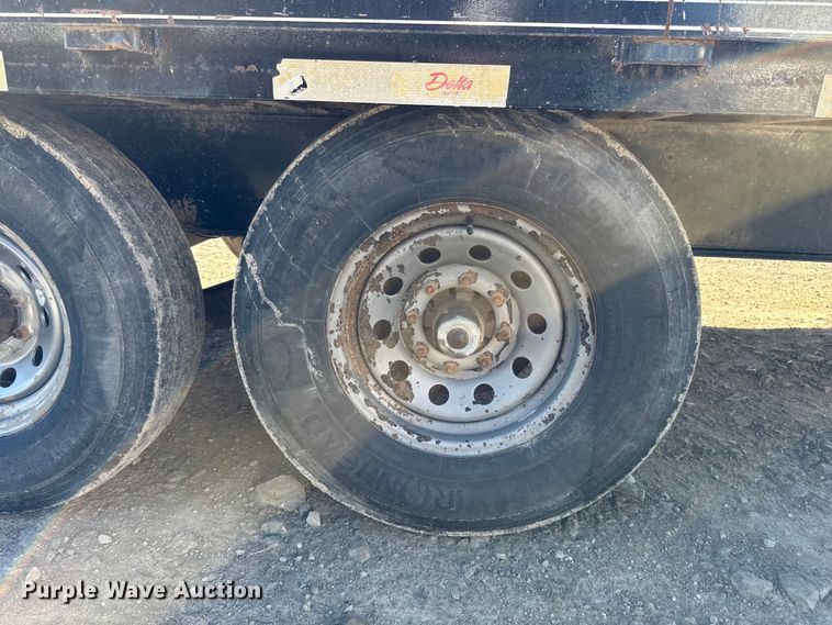 image for item EM2461 2016 Delta Manufacturing equipment trailer