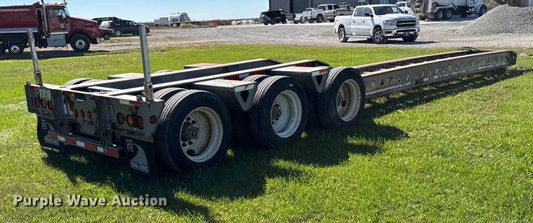 image for item EM2472 1998 Trail King TK110HDG-503 lowboy equipment trailer