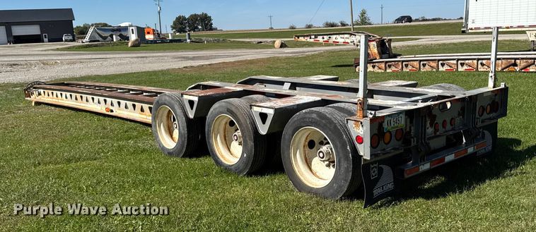 image for item EM2472 1998 Trail King TK110HDG-503 lowboy equipment trailer
