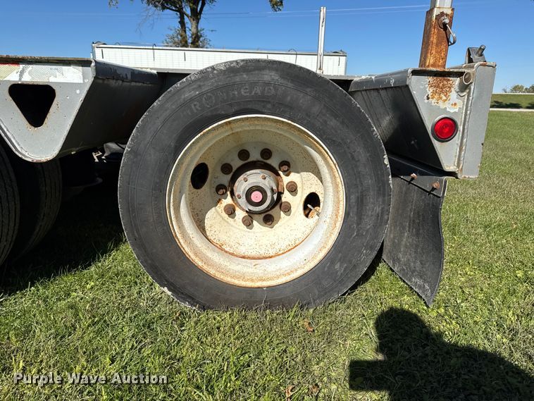 image for item EM2472 1998 Trail King TK110HDG-503 lowboy equipment trailer