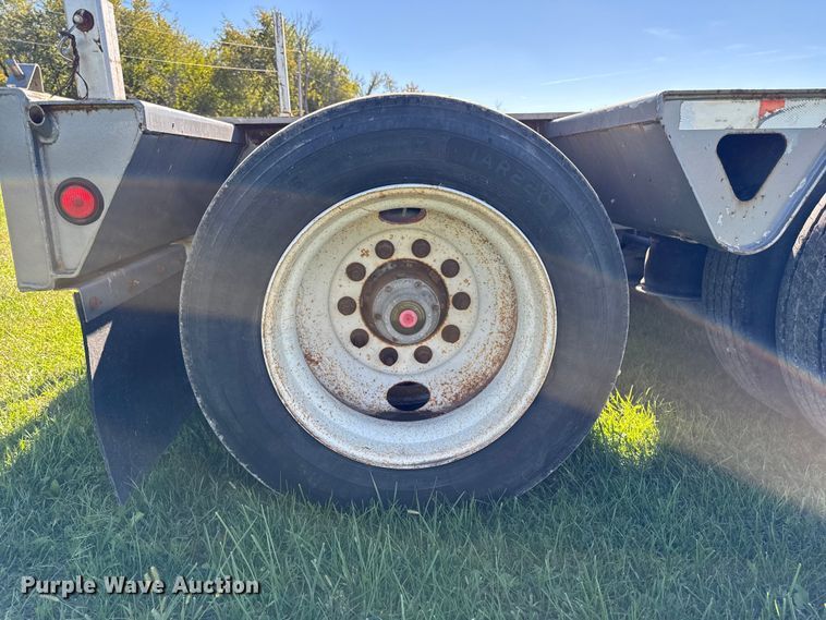 image for item EM2472 1998 Trail King TK110HDG-503 lowboy equipment trailer