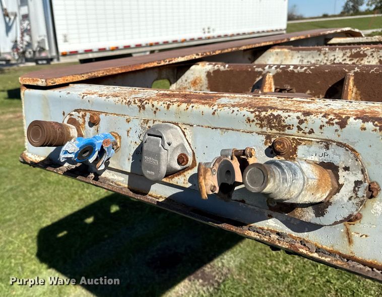 image for item EM2472 1998 Trail King TK110HDG-503 lowboy equipment trailer