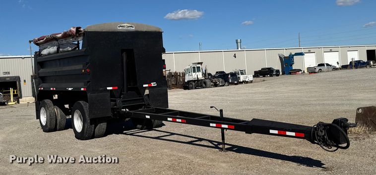 image for item EM2473 2002 Wheeler Steel Works end dump pup trailer