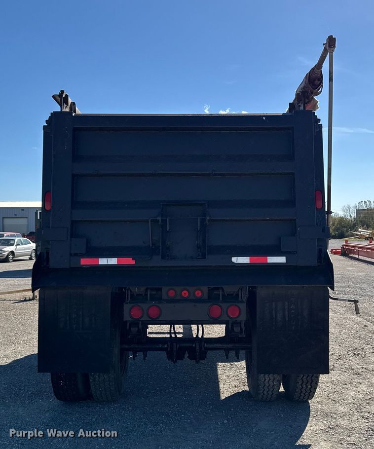 image for item EM2473 2002 Wheeler Steel Works end dump pup trailer