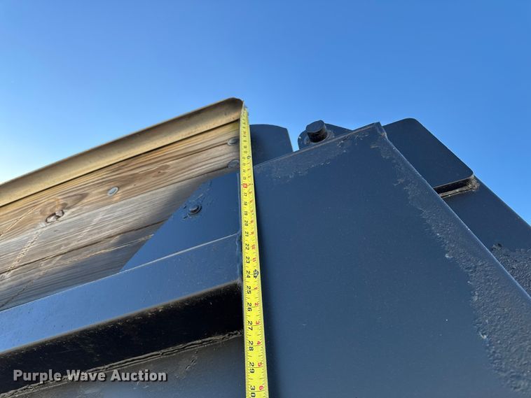 image for item EM2473 2002 Wheeler Steel Works end dump pup trailer